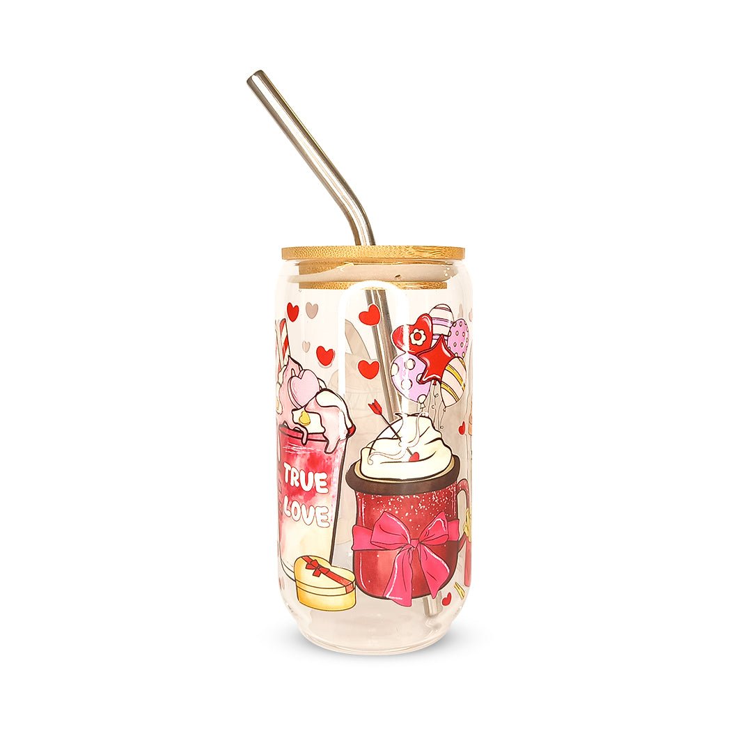 Vaso de vidrio sublimado diversos diseños - TRESSO®