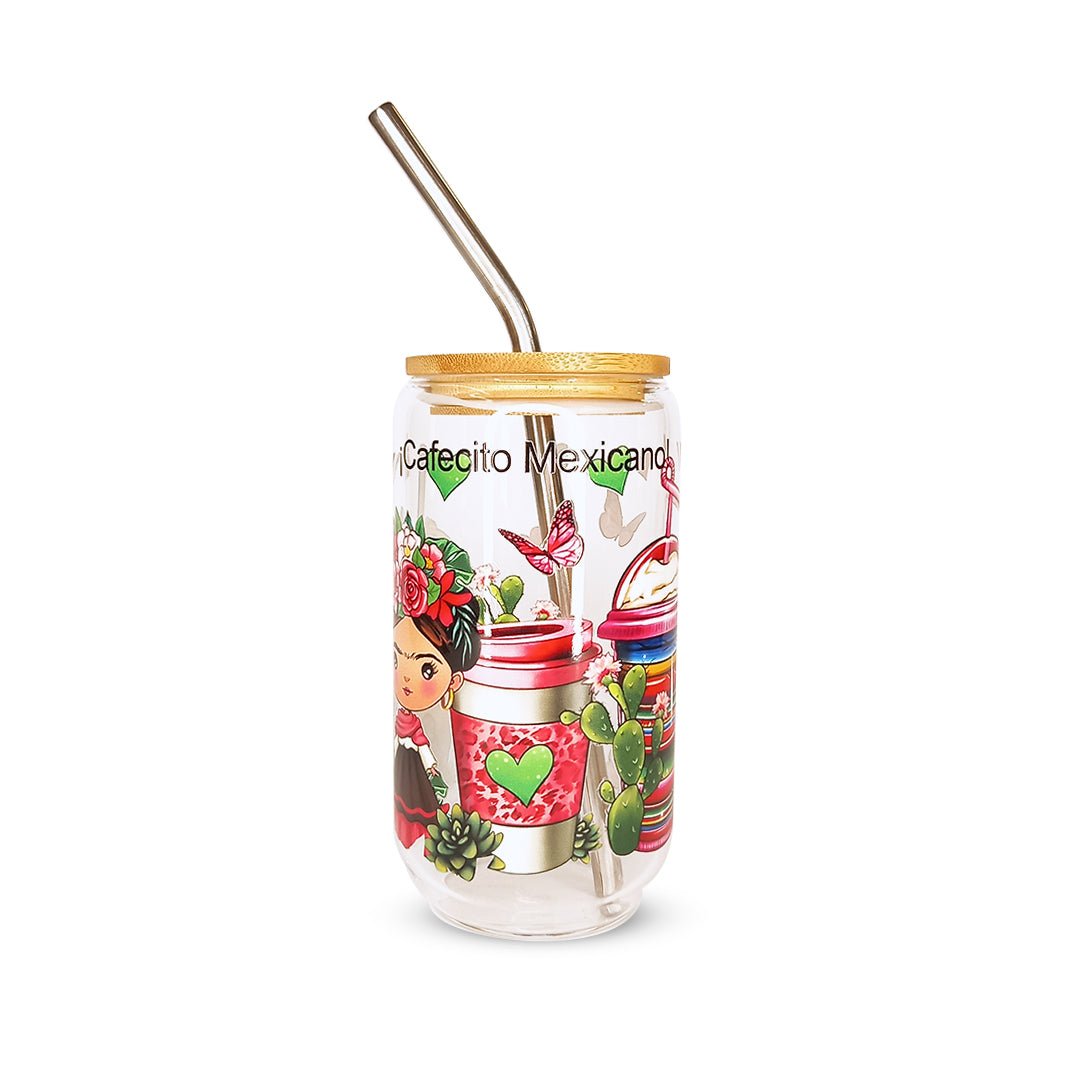 Vaso de vidrio sublimado diversos diseños - TRESSO®