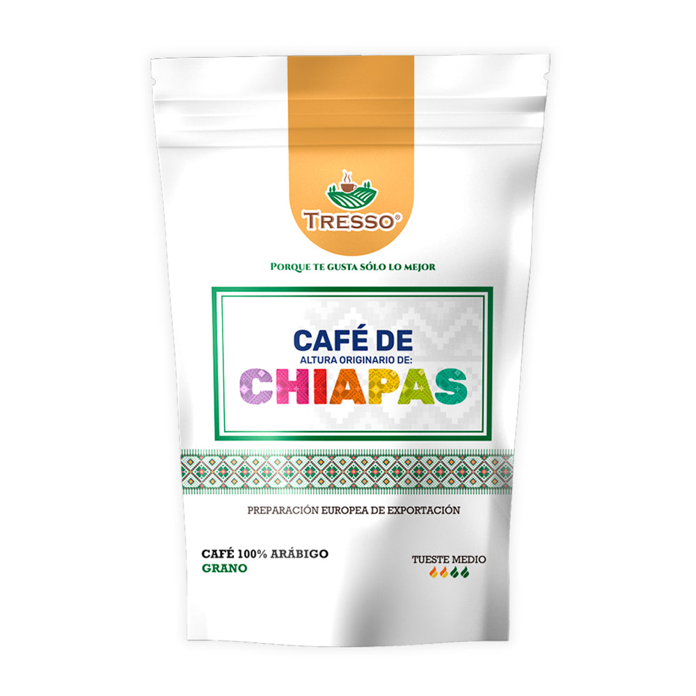 Café de Chiapas 400 g Café TRESSO café En grano 
