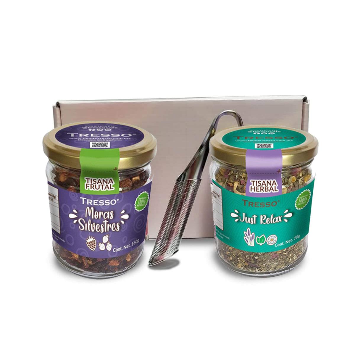 Dulce Regalo Regalos TRESSO® Frutal Moras Silvestres-Herbal Just Relax 