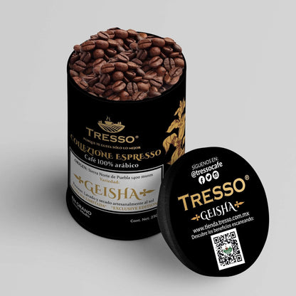 Geisha: Collezione Espresso: Inspirazione Italiana Café Geisha 250g Café TRESSO® 