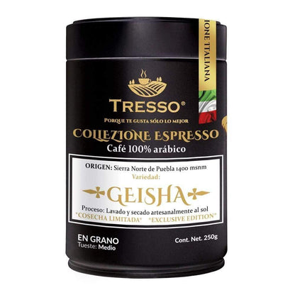 Geisha: Collezione Espresso: Inspirazione Italiana Café Geisha 250g Café TRESSO® Grano 