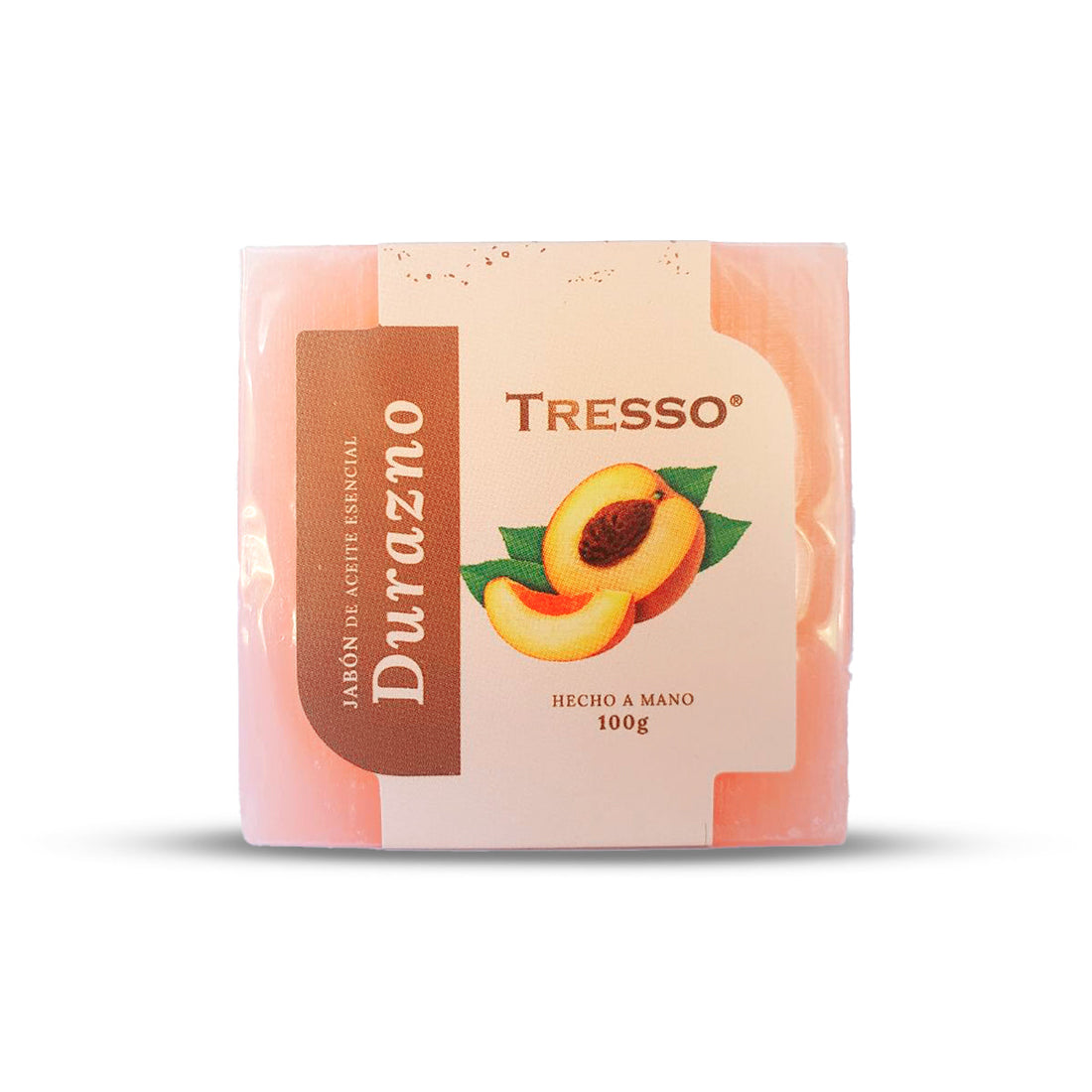 Jabón de aceite esencial de Durazno TRESSO® 