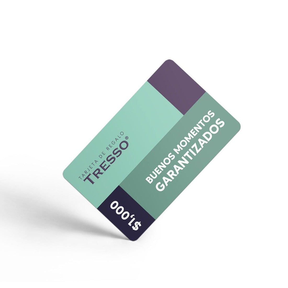 TRESSO Gift Card !$1000 Tarjetas de regalo TRESSO café Tarjeta de regalo de $1,000 MXN 